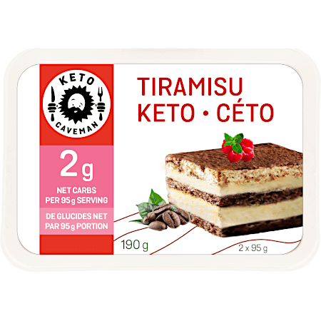 Keto Caveman Frozen Dessert - Tiramisu